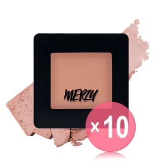 MERZY - The First Eye Shadow - 5 Colors 10pcs Bundle Set #E2 Hepburn Rose x 10 pcs