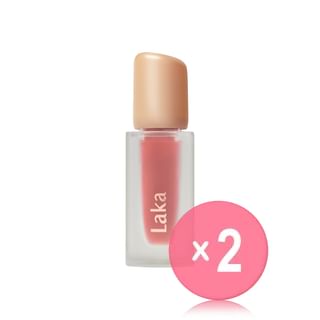 Laka - Fruity Glam Tint - 80 Colors 2pcs Bundle Set #126 Lucy x 2 pcs