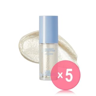 UNLEASHIA - A by Unleashia Moonlight Liquid Glitter - 3 Colors 5pcs Bundle Set #02 Gold Star x 5 pcs