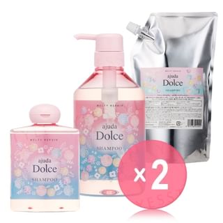ajuda - Dolce Melty Repair Shampoo 2pcs Bundle Set