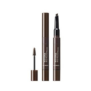 The Saem Eco Soul Brow Pencil Mascara 03 Dark Brown the saem kopen in de aanbieding