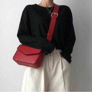 Kokora Faux Leather Shoulder Bag kokora kopen in de aanbieding