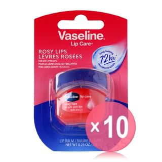 Vaseline - Lip Care Mini Rosy Lips 10pcs Bundle Set 7g x 10 pcs
