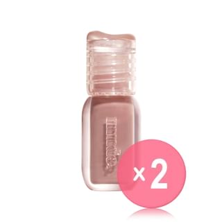 mude - Angel Hug Glaze Mini - 10 Colors 2pcs Bundle Set #101 Warm Latte x 2 pcs