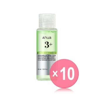 Anua - Azelaic Acid 3 Cica Skin Clarifying Toner Mini 10pcs Bundle Set 40ml x 10 pcs