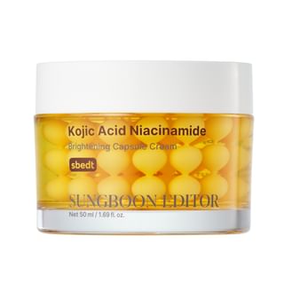 SUNGBOON EDITOR - Kojic Acid Niacinamide Brightening Capsule Cream 50g