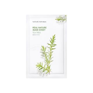 NATURE REPUBLIC - Real Nature Mask Sheet - 14 Types Tea Tree