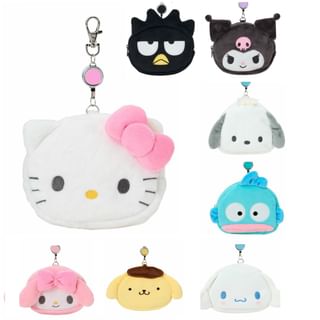 Sanrio Characters Face-shaped Mascot Card Holder
