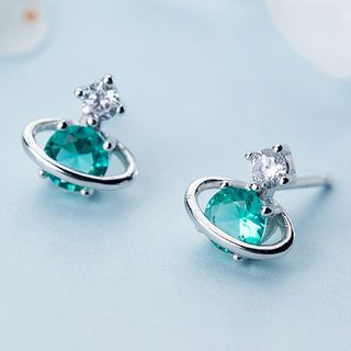 A Roch Rhinestone Stud Earrings a roch kopen in de aanbieding