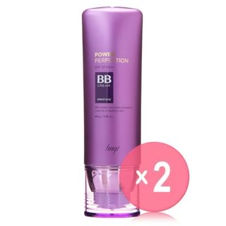 THE FACE SHOP - fmgt Power Perfection BB Cream SPF37 PA++ (#V201 Apricot Beige) 40ml 2pcs Bundle Set 40ml x 2 pcs