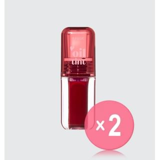 ETUDE - Dear Darling Oil Tint NEW - 6 Colors 2pcs Bundle Set #02 Plum Berry x 2 pcs