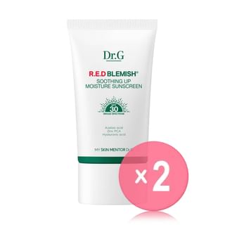 Dr.G - R.E.D Blemish Soothing Up Moisture Sunscreen 2pcs Bundle Set 50ml x 2 pcs