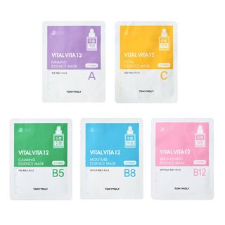 Tonymoly Vital Vita 12 Essence Mask 5 Types tonymoly kopen in de aanbieding Tonymoly Vital Vita 12 Essence Mask 5 Types tonymoly kopen in de aanbieding
