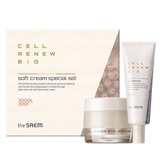 The Saem Cell Renew Bio Soft Cream Special Set 60Ml Essence 20Ml the saem kopen in de aanbieding The Saem Cell Renew Bio Soft Cream Special Set 60Ml Essence 20Ml the saem kopen in de aanbieding