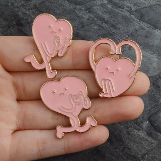 Oiseau Heart Pin Various Designs oiseau kopen in de aanbieding