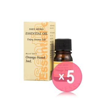 Daily Aroma Japan - Daily Aroma Essential Oil Orange Sweet Mini 5pcs Bundle Set 3ml x 5 pcs