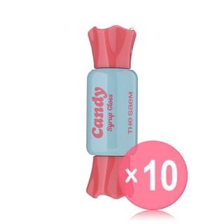 The Saem - Saemmul Candy Syrup Gloss - 7 Colors 10pcs Bundle Set 2025 Version - #04 Lychee Syrup x 10 pcs