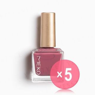 MEKO - Fingertip Play Light Nail Polish 19 Misty Sadness 5pcs Bundle Set 10ml x 5 pcs