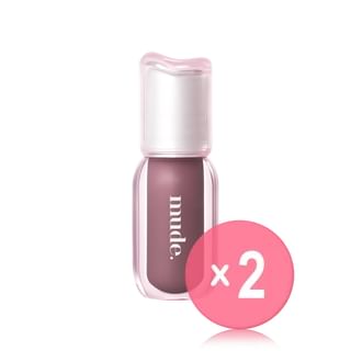 mude - Angel Hug Glaze - 10 Colors 2pcs Bundle Set #103 Baby Mauve x 2 pcs
