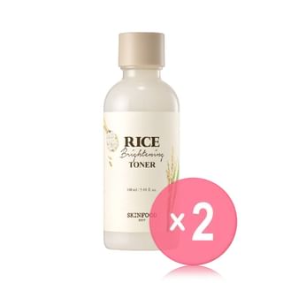 SKINFOOD - Rice Brightening Toner 2pcs Bundle Set 160ml x 2 pcs