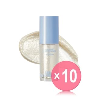 UNLEASHIA - A by Unleashia Moonlight Liquid Glitter - 3 Colors 10pcs Bundle Set #02 Gold Star x 10 pcs