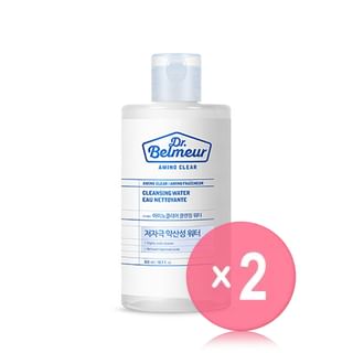 THE FACE SHOP - Dr. Belmeur Amino Clear Cleansing Water Jumbo 2pcs Bundle Set 300ml x 2 pcs