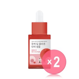 ROUND LAB - Camellia Deep Collagen Firming Ampoule 2pcs Bundle Set 30ml x 2 pcs