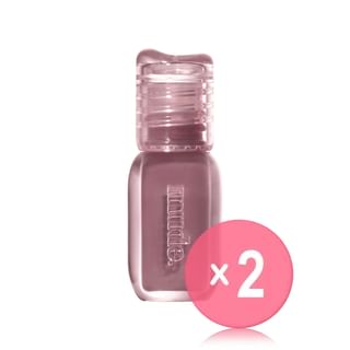 mude - Angel Hug Glaze Mini - 10 Colors 2pcs Bundle Set #103 Baby Mauve x 2 pcs