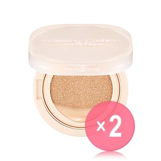 THE FACE SHOP - Inklasting Cushion Slim Fit New - 3 Colors 2pcs Bundle Set #V203 x 2 pcs