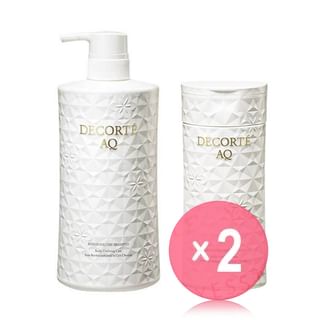 Kose - DECORTE AQ Repair Volume Shampoo 2pcs Bundle Set