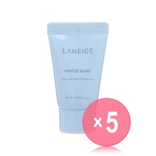 LANEIGE - Water Bank Gentle Gel Cleanser Mini 5pcs Bundle Set 10ml x 5 pcs