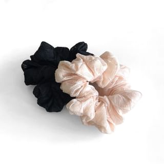 Lace Plain Scrunchie