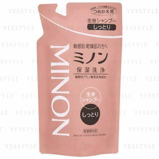 Minon Amino Moist Whole Body Shampoo Type Refill 380Ml minon kopen in de aanbieding