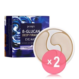 PETITFEE - B-Glucan Deep Firming Eye Mask 2pcs Bundle Set 30 pairs x 2 pcs