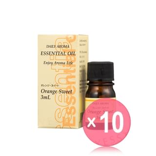 Daily Aroma Japan - Daily Aroma Essential Oil Orange Sweet Mini 10pcs Bundle Set 3ml x 10 pcs