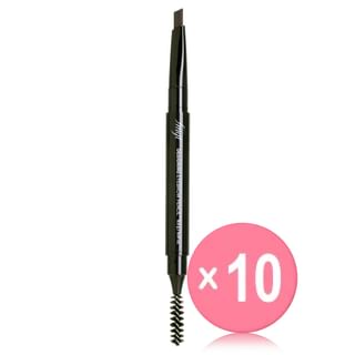 THE FACE SHOP - fmgt Designing Eyebrow - 6 Colors 10pcs Bundle Set #05 Dark Brown x 10 pcs