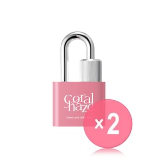 coralhaze - Glow Lock Jelly Tint - 15 Colors 2pcs Bundle Set #107 Petal x 2 pcs