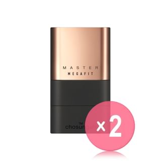 CHOSUNGAH BEAUTY - CHOSUNGAH TM Mega Fit Stick Foundation Master - 3 Colors 2pcs Bundle Set #1.5C Peach Beige x 2 pcs