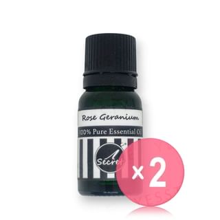 iSecret - Rose Geranium Pure Essential Oil 2pcs Bundle Set 10ml x 2 pcs