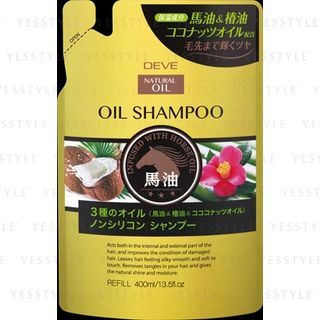 Kumano Cosme Deve Natural Oil Shampoo Refill 400Ml kumano cosme kopen in de aanbieding