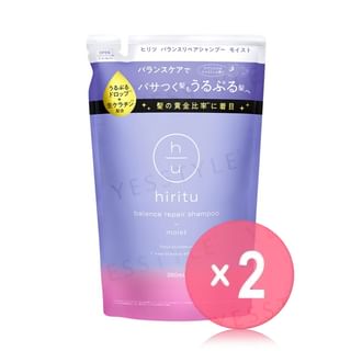Hiritu - Balance Repair Shampoo Moist 2pcs Bundle Set 350ml Refill x 2 pcs