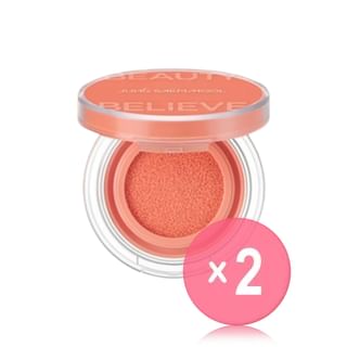 JUNG SAEM MOOL - Artist Cushion Blush - 10 Colors 2pcs Bundle Set Dewy Coral x 2 pcs