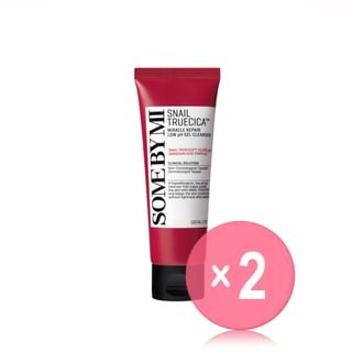SOME BY MI - Snail Truecica Miracle Repair Low pH Gel Cleanser 2pcs Bundle Set 2024 Version - 100ml x 2 pcs