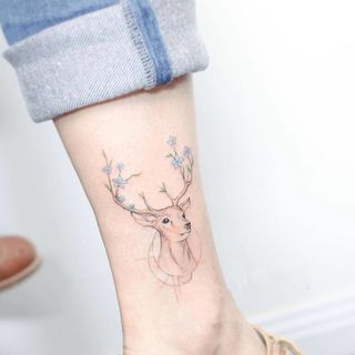 Metz Deer Waterproof Temporary Tattoo metz kopen in de aanbieding
