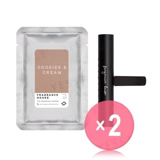 Car Fragrance Clip Cookies & Cream 2pcs Bundle Set 1 pc x 2 pcs