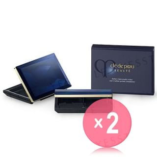 Cle de Peau Beaute - Radiant Powder Foundation Case 2pcs Bundle Set 1 pc x 2 pcs