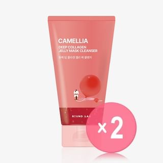ROUND LAB - Camellia Deep Collagen Jelly Mask Cleanser 2pcs Bundle Set 150ml x 2 pcs