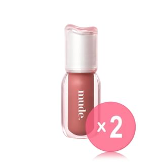 mude - Angel Hug Glaze - 10 Colors 2pcs Bundle Set #105 Berry Puree x 2 pcs